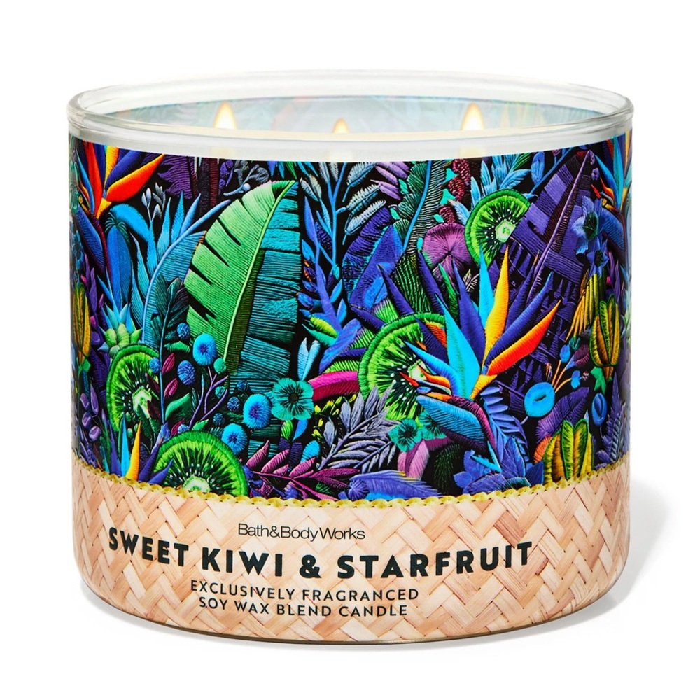 BBW Sweet Kiwi and Starfruit Candle